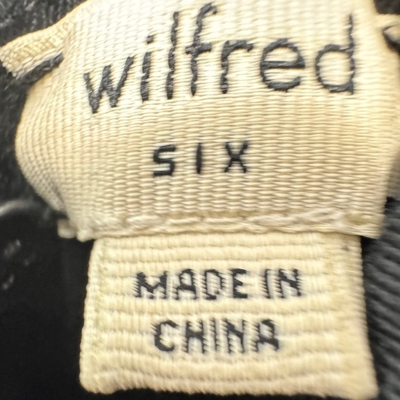 Aritzia Wilfred Sleeveless Sheath Mini Dress Black - Picture 5 of 12